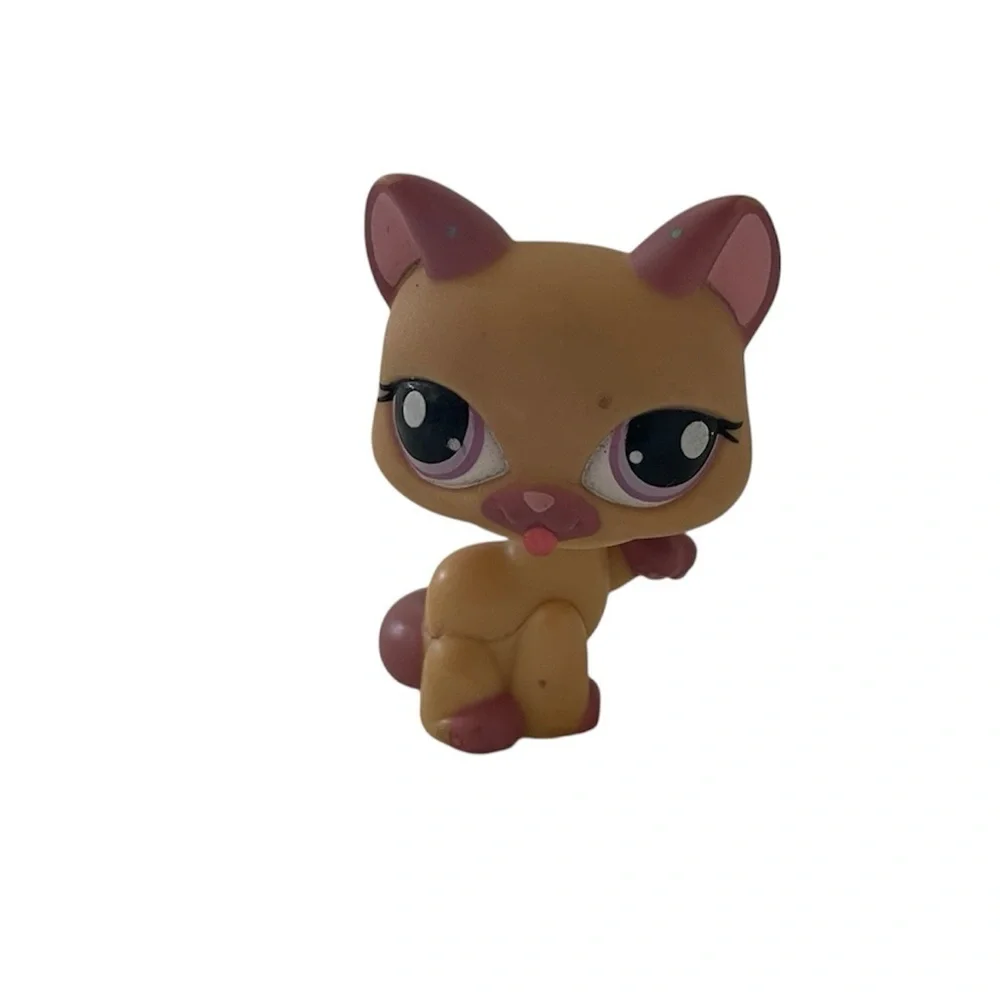 Littlest Pet Shop Cat #1468, Authentic paw up cat